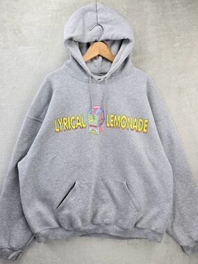 Nice Size XXL Heather Grey Lyrical Lemonade Hooded Sweatshirt